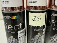 3x motip chrome effect copper 400ml (houdbaar tot 2034) - afbeelding 3 van  3