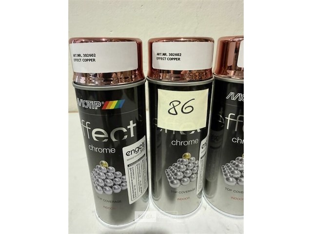 3x motip chrome effect copper 400ml (houdbaar tot 2034) - afbeelding 3 van  3