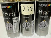 3x motip chrome effect gold 400ml (houdbaar tot 2034) - afbeelding 2 van  3