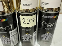 3x motip chrome effect gold 400ml (houdbaar tot 2034) - afbeelding 3 van  3