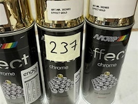 3x motip chrome effect gold 400ml (houdbaar tot 2034) - afbeelding 3 van  3