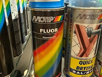 3x motip fluo blauw 400ml (houdbaar tot 2034) - afbeelding 2 van  3
