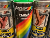 3x motip fluo groen 400ml (houdbaar tot 2034) - afbeelding 2 van  2