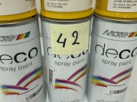 3x motip goudgeel ral1004 400ml (houdbaar tot 2034) - afbeelding 1 van  3