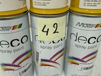 3x motip goudgeel ral1004 400ml (houdbaar tot 2034) - afbeelding 1 van  3