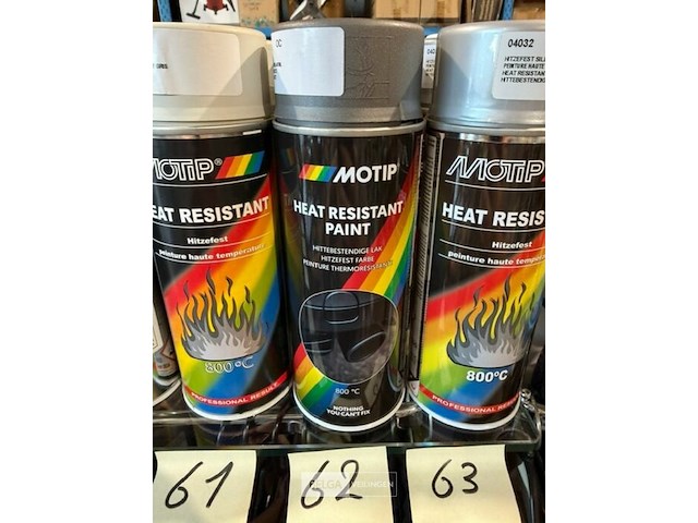 3x motip hittebestendig antraciet 400ml (houdbaar tot 2034) - afbeelding 2 van  3