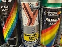 3x motip matte zinkspray 500ml (houdbaar tot 2034) - afbeelding 3 van  3