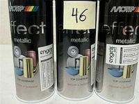 3x motip metalic gold brilliant 400ml (houdbaar tot 2034) - afbeelding 2 van  3