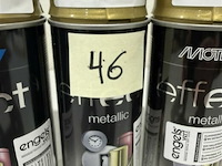 3x motip metalic gold brilliant 400ml (houdbaar tot 2034) - afbeelding 3 van  3