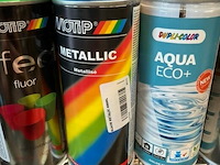 3x motip metallic blauw 400ml (houdbaar tot 2034) - afbeelding 3 van  3