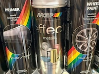 3x motip metallic brilliant zilver 400ml (houdbaar tot 2034) - afbeelding 3 van  3