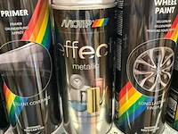 3x motip metallic brilliant zilver 400ml (houdbaar tot 2034) - afbeelding 2 van  2