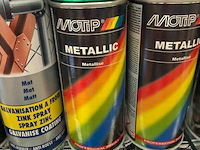3x motip metallic green 400ml (houdbaar tot 2034) - afbeelding 3 van  3