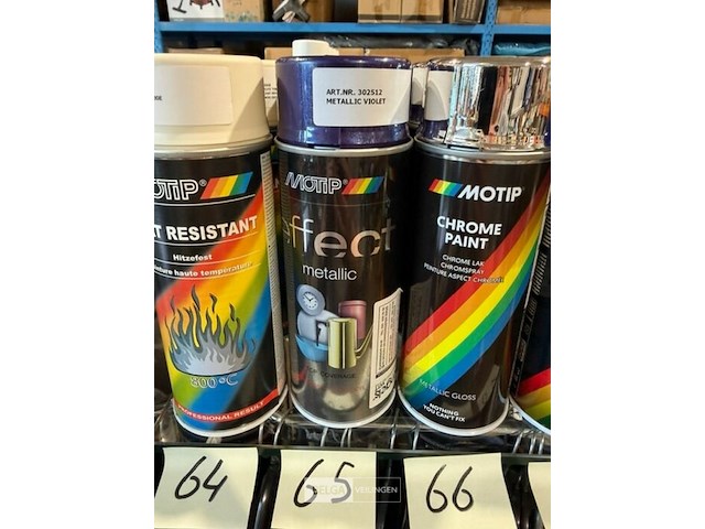 3x motip metallic violet 400ml (houdbaar tot 2034) - afbeelding 3 van  3