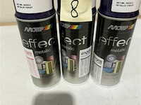 3x motip metallic violet 400ml (houdbaar tot 2034) - afbeelding 1 van  3