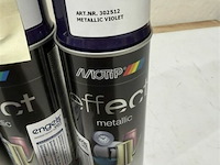 3x motip metallic violet 400ml (houdbaar tot 2034) - afbeelding 3 van  3
