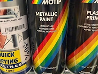 3x motip metallic zilver 400ml (houdbaar tot 2034) - afbeelding 1 van  3
