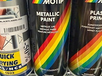 3x motip metallic zilver 400ml (houdbaar tot 2034) - afbeelding 3 van  3