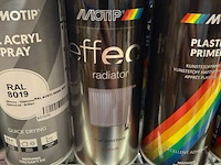 3x motip radiatorspray wit hoogglanzend 400ml (houdbaar tot 2034) - afbeelding 3 van  3