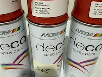 3x motip ral 3000 vuurrood 400ml houdbaar tot 2035 - afbeelding 3 van  3