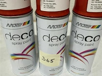 3x motip ral 3000 vuurrood 400ml houdbaar tot 2035 - afbeelding 1 van  3