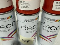 3x motip ral 3000 vuurrood 400ml houdbaar tot 2035 - afbeelding 3 van  3