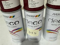 3x motip ral 3005 wijnrood 400ml houdbaar 2030 - afbeelding 1 van  3