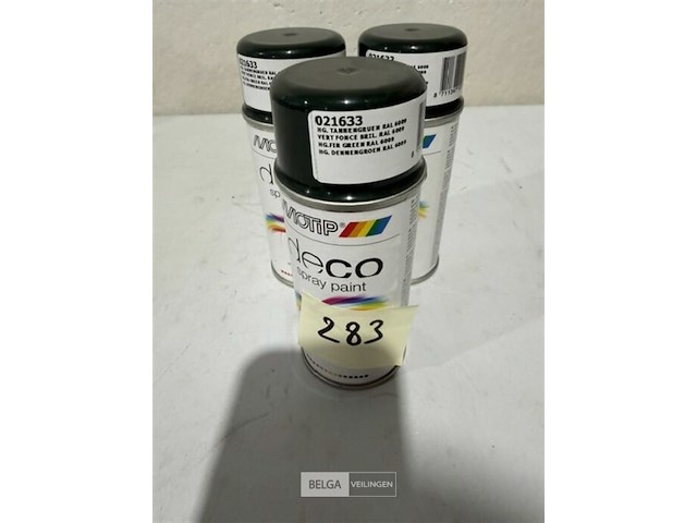 3x motip ral 6009 dennengroen 150ml houdbaar tot 2031 - afbeelding 2 van  3