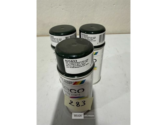 3x motip ral 6009 dennengroen 150ml houdbaar tot 2031 - afbeelding 3 van  3