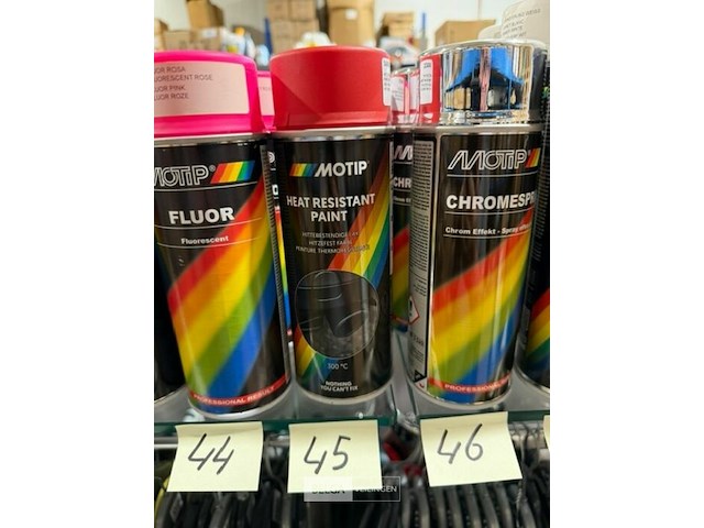 3x motip rood hittebestendig 400ml (houdbaar tot 2034) - afbeelding 2 van  3