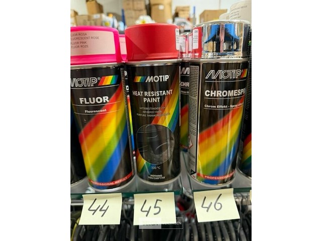 3x motip rood hittebestendig 400ml (houdbaar tot 2034) - afbeelding 3 van  3