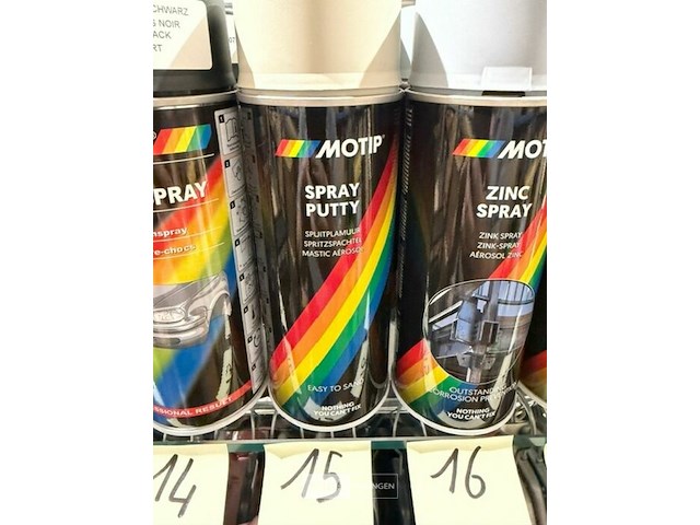 3x motip spuitplamuur 400ml (houdbaar tot 2034) - afbeelding 3 van  3
