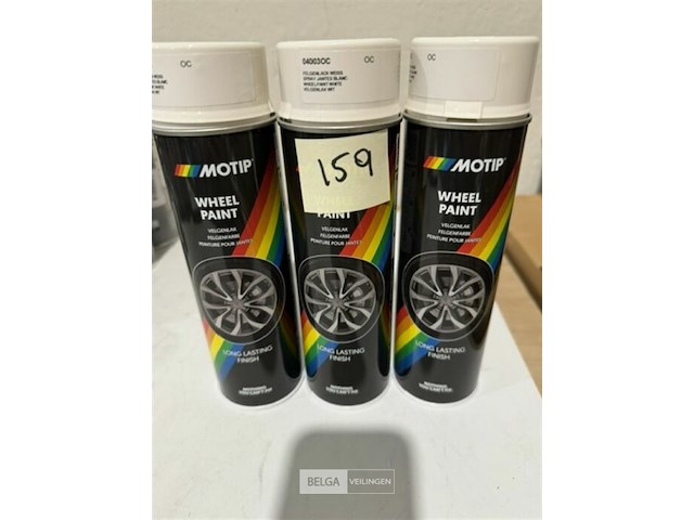 3x motip velgenlak wit 500ml (houdbaar tot 2034) - afbeelding 1 van  3