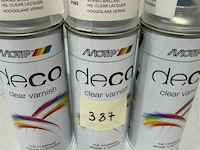 3x motip vernis briljant hoogglans vernis 400ml houdbaar 2031 - afbeelding 1 van  3