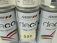 3x motip vernis briljant hoogglans vernis 400ml houdbaar 2031 - afbeelding 3 van  3