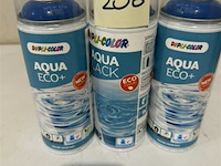 3x motip waterlak blauw ral5010 350ml (houdbaar tot 2034) - afbeelding 1 van  3
