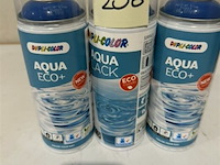 3x motip waterlak blauw ral5010 350ml (houdbaar tot 2034) - afbeelding 2 van  3