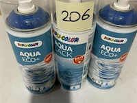 3x motip waterlak blauw ral5010 350ml (houdbaar tot 2034) - afbeelding 3 van  3