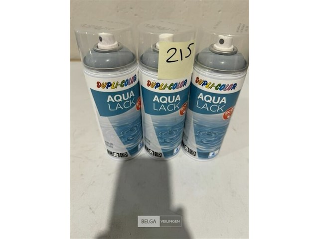 3x motip waterlak zilvergrijs ral7001 350ml (vervallen in 2025) - afbeelding 1 van  3