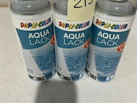 3x motip waterlak zilvergrijs ral7001 350ml (vervallen in 2025) - afbeelding 2 van  3