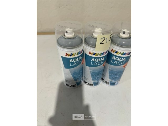 3x motip waterlak zilvergrijs ral7001 350ml (vervallen in 2025) - afbeelding 3 van  3
