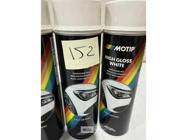 3x motip wit hoogglans 500ml (houdbaar tot 2034) - afbeelding 3 van  3