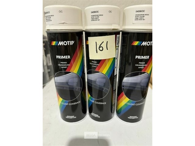 3x motip witte grondverf/primer 500ml (houdbaar tot 2034) - afbeelding 2 van  3