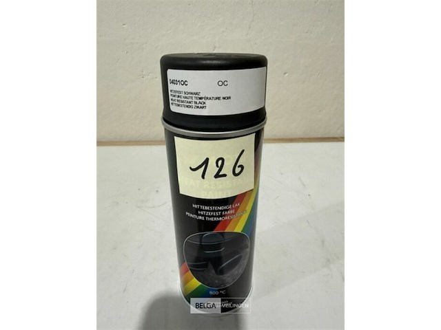 3x motip zwart hittebestendig (800°c) 400ml (houdbaar tot 2034) - afbeelding 3 van  3