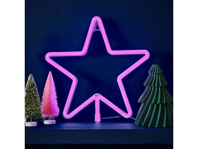 3x neon verlichting 28cm - afbeelding 1 van  3