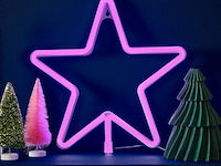 3x neon verlichting 28cm - afbeelding 1 van  3