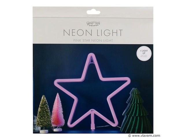 3x neon verlichting 28cm - afbeelding 2 van  3