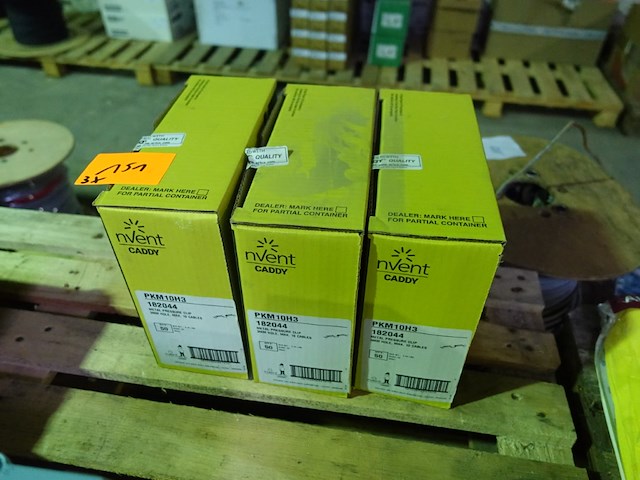 3x nvent caddy pressure clip - afbeelding 1 van  2