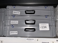 3x opbergkoffers - afbeelding 1 van  1