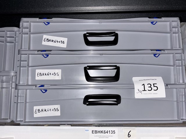 3x opbergkoffers - afbeelding 1 van  1